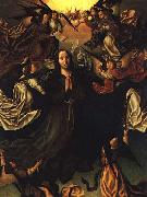 FERNANDES, Vasco Assumption of the Virgin  dfg oil painting